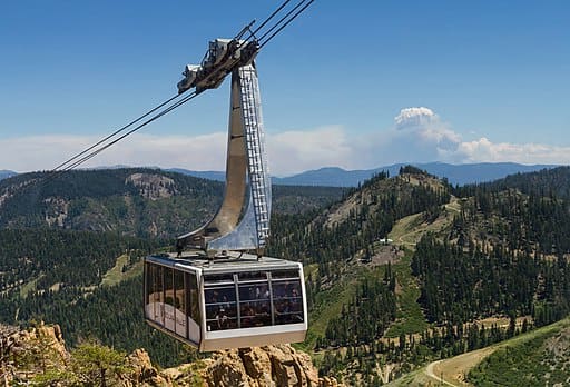 Squaw Valley Gondola Olympic Valley CA