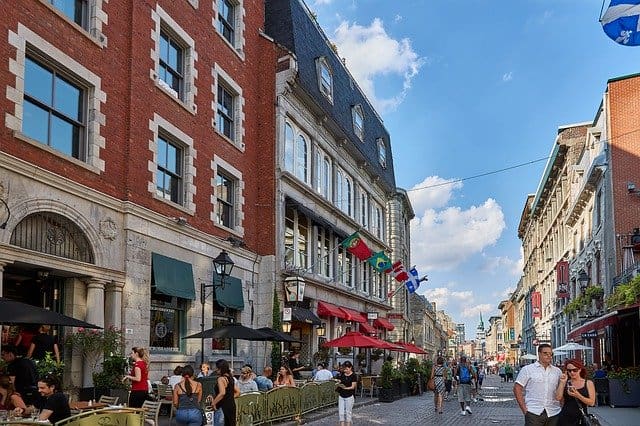 Downtown Montreal Canada
