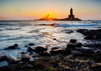 Kanyakumari, Tamil Nadu Sunset