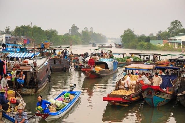 Mekong Delta Floating Market