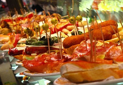 Tapas in Barcelona Spain