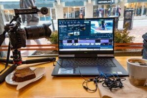 Vlogger Editing Equipment