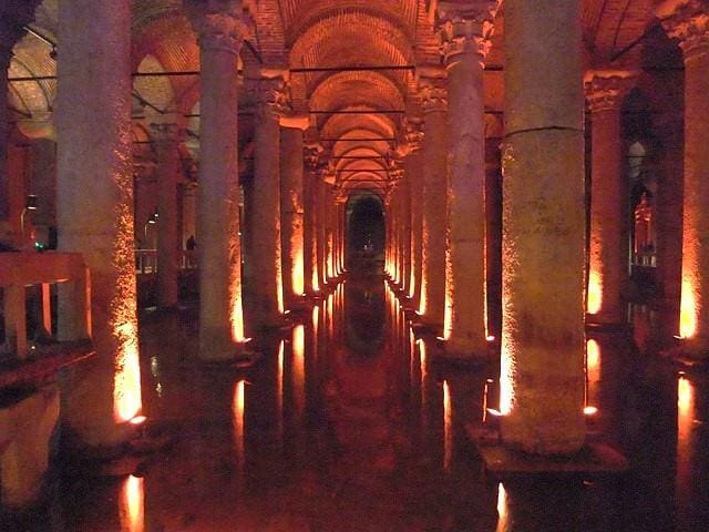 Basilica Cistern Istanbul Turkey